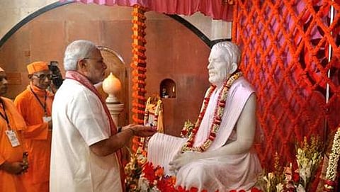 ರಾಮಕೃಷ್ಣ ಮಿಷನ್ ನಲ್ಲಿ ಪ್ರಧಾನಿ ನರೇಂದ್ರ ಮೋದಿ