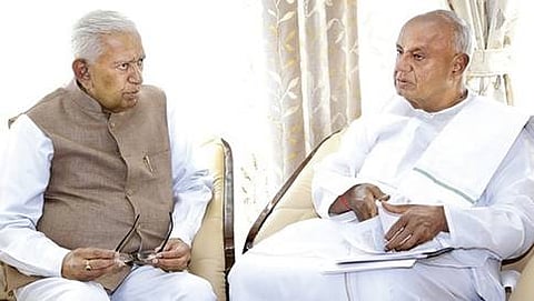 ವಜುಭಾಯಿ ವಾಲಾ - ಎಚ್ ಡಿ. ದೇವೇಗೌಡ