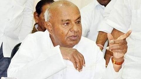 ಮಾಜಿ ಪ್ರಧಾನಮಂತ್ರಿ ಹೆಚ್.ಡಿ.ದೇವೇಗೌಡ (ಸಂಗ್ರಹ ಚಿತ್ರ)