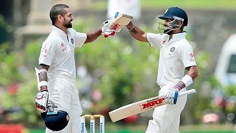 Shikhar Dhawan - Virat Kohli