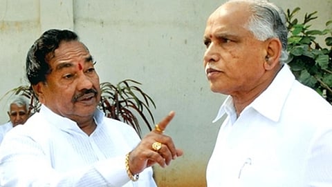 ಪ್ರತಿಪಕ್ಷದ ನಾಯಕ ಕೆ.ಎಸ್. ಈಶ್ವರಪ್ಪ