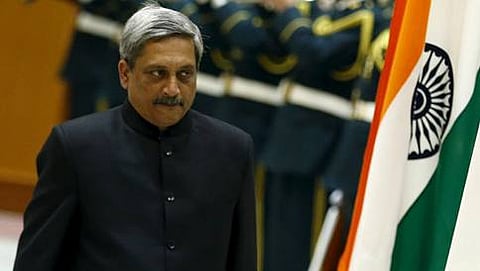 Defence Minister Manohar Parrikar.