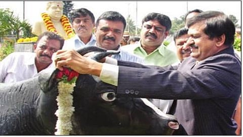 ಡೇರಿ ಡೇ ಕಾರ್ಯಕ್ರಮದಲ್ಲಿ ಭಾಗವಹಿಸಿದ್ದ ಡಾ.ಸಿಎನ್ ಮಂಜುನಾಥ್