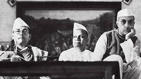ಸುಭಾಷ್ ಚಂದ್ರ ಬೋಸ್ ಮತ್ತು ಜವಾಹರ್ ಲಾಲ್ ನೆಹರು (ಸಂಗ್ರಹ ಚಿತ್ರ)