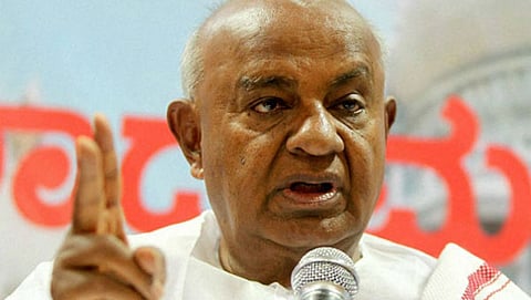 ಮಾಜಿ ಪ್ರಧಾನಿ ಎಚ್ ಡಿ ದೇವೇಗೌಡ (ಸಂಗ್ರಹ ಚಿತ್ರ)