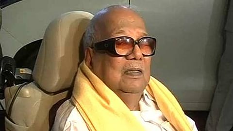 ಡಿಎಂಕೆ ಮುಖ್ಯಸ್ಥ ಎಂ.ಕರುಣಾನಿಧಿ