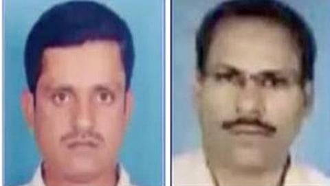 ಚಾಲಕ ರಮೇಶ್ ಮತ್ತು ಅಧಿಕಾರಿ ಭೀಮಾ ನಾಯಕ್