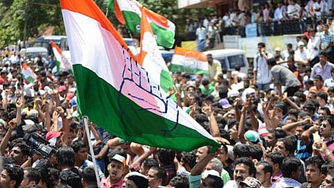 ಕಾಂಗ್ರೆಸ್ ಕಾರ್ಯಕರ್ತರ ಸಂಭ್ರಮಾಚರಣೆ