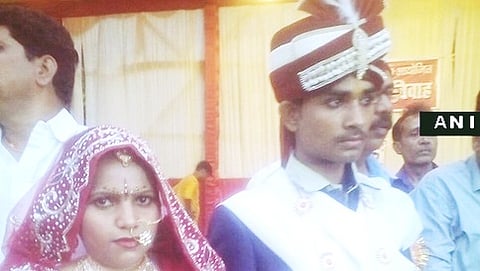 ಮತ್ತೊಬ್ಬ ವರನೊಂದಿಗೆ ಕೈ ಹಿಡಿದಿರುವ ವಧು ನೇಹಾ