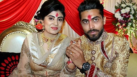 ರವೀಂದ್ರ ಜಡೇಜಾ ಮತ್ತು ರೀವಾ ಸೋಲಂಕಿ