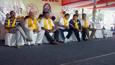 ಬಿಹಾರದಲ್ಲಿ ಯೋಗ ದಿನಾಚರಣೆಯಲ್ಲಿ ಭಾಗವಹಿಸಿದ್ದ ಕೇಂದ್ರ ಸಚಿವ ರವಿಶಂಕರ್ ಪ್ರಸಾದ್