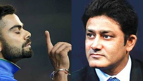Virat Kohli, Anil Kumble