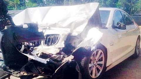 ಅಪಘಾತ ಮಾಡಿದ BMW ಕಾರು (ಸಂಗ್ರಹ ಚಿತ್ರ)