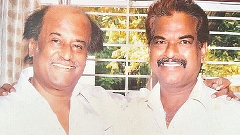 ರಜನಿಕಾಂತ್ ಮತ್ತು ರಾಜ್ ಬಹದ್ದೂರ್ (ಟಿಎನ್ ಐಇ ಸಂಗ್ರಹ ಚಿತ್ರ)