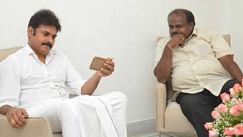 ಪವನ್ ಕಲ್ಯಾಣ್-ಎಚ್ ಡಿ ಕುಮಾರಸ್ವಾಮಿ
