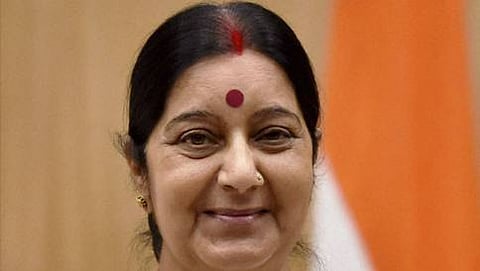 ವಿದೇಶಾಂಗ ಸಚಿವೆ ಸುಷ್ಮಾ ಸ್ವರಾಜ್ (ಸಂಗ್ರಹ ಚಿತ್ರ)