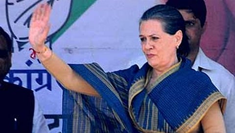 ಕಾಂಗ್ರೆಸ್ ಅಧ್ಯಕ್ಷೆ ಸೋನಿಯಾ ಗಾಂಧಿ