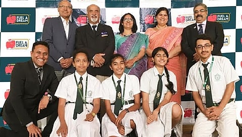ಡಿಪಿಎಸ್ ಶಾಲಾ ವಿದ್ಯಾರ್ಥಿಗಳ ತಂಡ