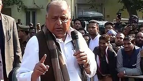 ಸಮಾಜವಾದಿ ಪಕ್ಷದ ಮುಖ್ಯಸ್ಥ ಮುಲಾಯಂ ಸಿಂಗ್ ಯಾದವ್