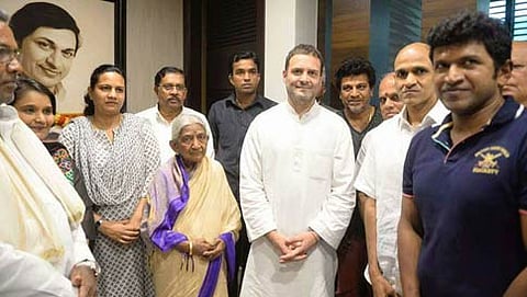 ರಾಜ್ ನಿವಾಸದಲ್ಲಿ ರಾಹುಲ್ ಗಾಂಧಿ