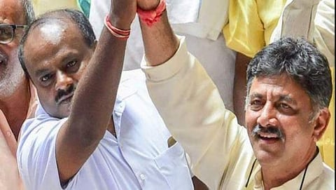 ಸಿಎಂ ಕುಮಾರಸ್ವಾಮಿ, ಸಚಿವ ಡಿ ಕೆ ಶಿವಕುಮಾರ್
