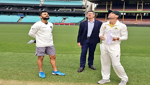 ಟಾಸ್ ಸಮಯದಲ್ಲಿ ಶಾರ್ಟ್ಸ್ ಧರಿಸಿದ್ದ ಕೊಹ್ಲಿ:
