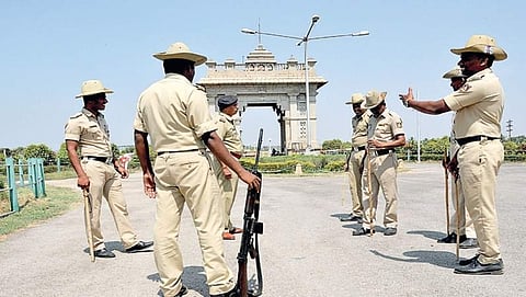 ಬಿಗಿ ಭದ್ರತೆಯಲ್ಲಿ ಕೆಆರ್ ಎಸ್ ಜಲಾಶಯದ (ಸಾಂದರ್ಭಿಕ ಚಿತ್ರ)