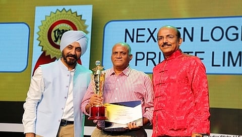 'ಗರುಡವೇಗ'ಗೆ ಡಿಹೆಚ್ಎಲ್ ಗೋಲ್ಡ್ ಪಾರ್ಟ್ನರ್ ಪ್ರಶಸ್ತಿ