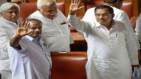 ಸಿಎಂ. ಹೆಚ್. ಡಿ. ಕುಮಾರಸ್ವಾಮಿ, ಡಿಸಿಎಂ ಡಾ. ಜಿ. ಪರಮೇಶ್ವರ್
