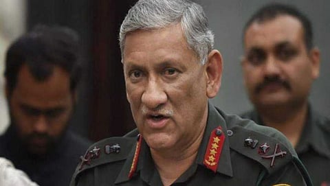 ಸೇನಾ ಮುಖ್ಯಸ್ಥ ಜನರಲ್ ಬಿಪಿನ್ ರಾವತ್