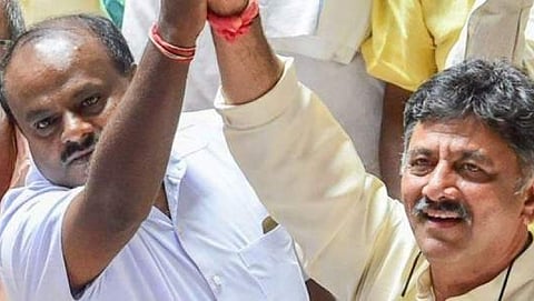 ಮುಖ್ಯಮಂತ್ರಿ ಹೆಚ್ ಡಿ ಕುಮಾರಸ್ವಾಮಿ, ಡಿ ಕೆ ಶಿವಕುಮಾರ್