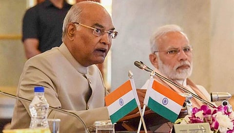 ರಾಷ್ಟ್ರಪತಿ ಕೋವಿಂದ್ ಹಾಗೂ ಪ್ರಧಾನಿ ಮೋದಿ