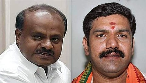 ಕುಮಾರಸ್ವಾಮಿ, ವಿಜಯೇಂದ್ರ