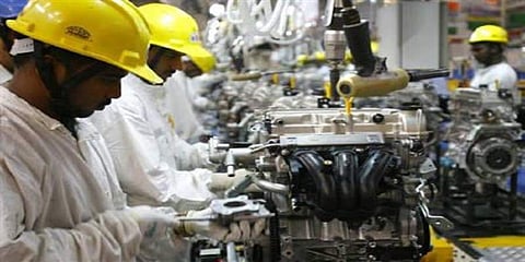 India's manufacturing sector growth slips to 4-year low in March