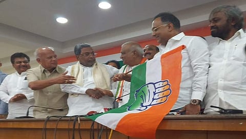 ರಾಜು ಕಾಗೆ ಕಾಂಗ್ರೆಸ್ ಸೇರ್ಪಡೆ