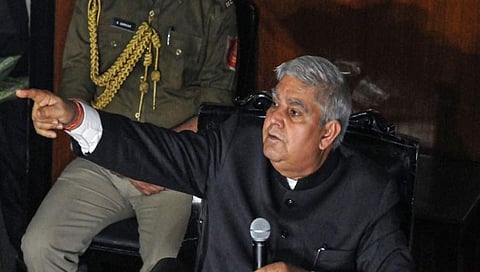ಪಶ್ಚಿಮ ಬಂಗಾಳ ರಾಜ್ಯಪಾಲ ಜಗದೀಪ್ ಧಂಕರ್
