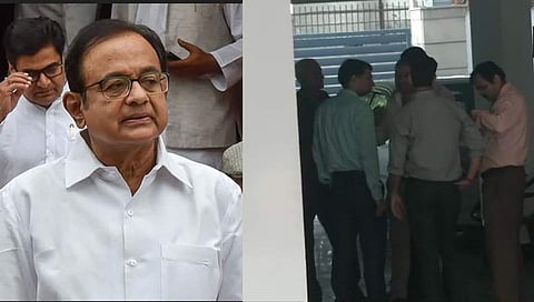 ಚಿದಂಬರಂ ದೆಹಲಿ ನಿವಾಸದ ಮೇಲೆ ಸಿಬಿಐ ದಾಳಿ