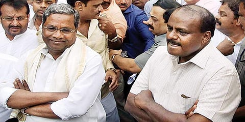 ಸಿದ್ದರಾಮಯ್ಯ ಮತ್ತು ಕುಮಾರಸ್ವಾಮಿ