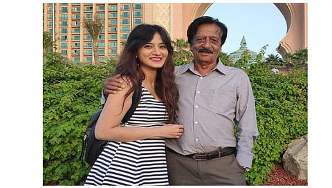 ತಂದೆಯನ್ನು ಕಳೆದುಕೊಂಡ ನಟಿ ಹರ್ಷಿಕಾ ಪೂಣಚ್ಚ