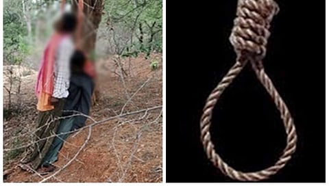 ಪಾವಗಡ: ಒಂದೇ ಮರಕ್ಕೆ ನೇಣು ಬಿಗಿದುಕೊಂಡು ಪ್ರೇಮಿಗಳು ಆತ್ಮಹತ್ಯೆ!