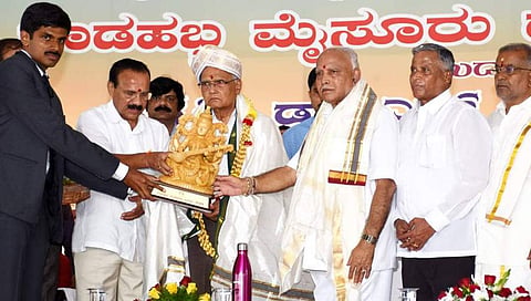 ಮೈಸೂರು ದಸರಾ ಉದ್ಙಾಟನೆ-ಎಸ್ಎಲ್ ಬೈರಪ್ಪ