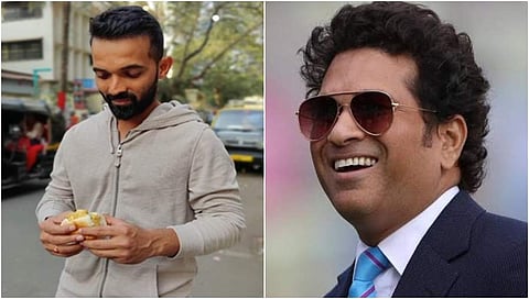 ಅಜಿಂಕ್ಯ ರಹಾನೆ-ಸಚಿನ್ ತೆಂಡೂಲ್ಕರ್
