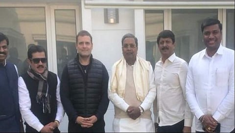 ಸಿದ್ದರಾಮಯ್ಯ-ರಾಹುಲ್ ಗಾಂಧಿ ಭೇಟಿ