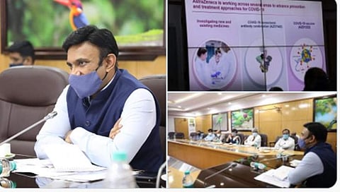 ಆರೋಗ್ಯ ಮತ್ತು ವೈದ್ಯಕೀಯ ಶಿಕ್ಷಣ ಸಚಿವ ಡಾ. ಕೆ. ಸುಧಾಕರ್