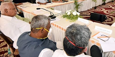 ಸಭೆಯಲ್ಲಿ ಸಿಎಂ ಯಡಿಯೂರಪ್ಪ