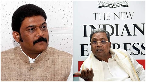 ಸಚಿವ ಆನಂದ್ ಸಿಂಗ್ , ಮಾಜಿ ಸಿಎಂ ಸಿದ್ದರಾಮಯ್ಯ