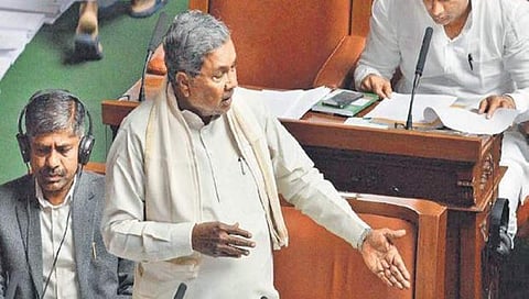 ವಿಧಾನಸಭೆಯಲ್ಲಿ ಸಿದ್ದರಾಮಯ್ಯ