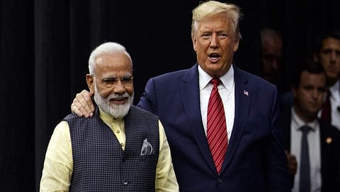 ಪಿಎಂ ನರೇಂದ್ರ ಮೋದಿ, ಅಧ್ಯಕ್ಷ ಡೊನಾಲ್ಡ್ ಟ್ರಂಪ್(ಸಾಂದರ್ಭಿಕ ಚಿತ್ರ)