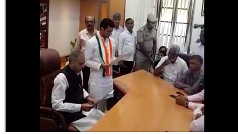 ಶಿವಾಜಿನಗರ ಕ್ಷೇತ್ರದ ಶಾಸಕ ರಿಜ್ವಾನ್ ಅರ್ಷದ್ ಪ್ರಮಾಣ ವಚನ ಸ್ವೀಕಾರ