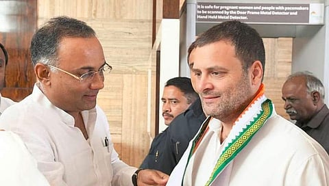 ದಿನೇಶ್ ಗುಂಡೂರಾವ್, ರಾಹುಲ್ ಗಾಂಧಿ